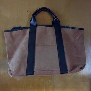 Suede Tote Bag